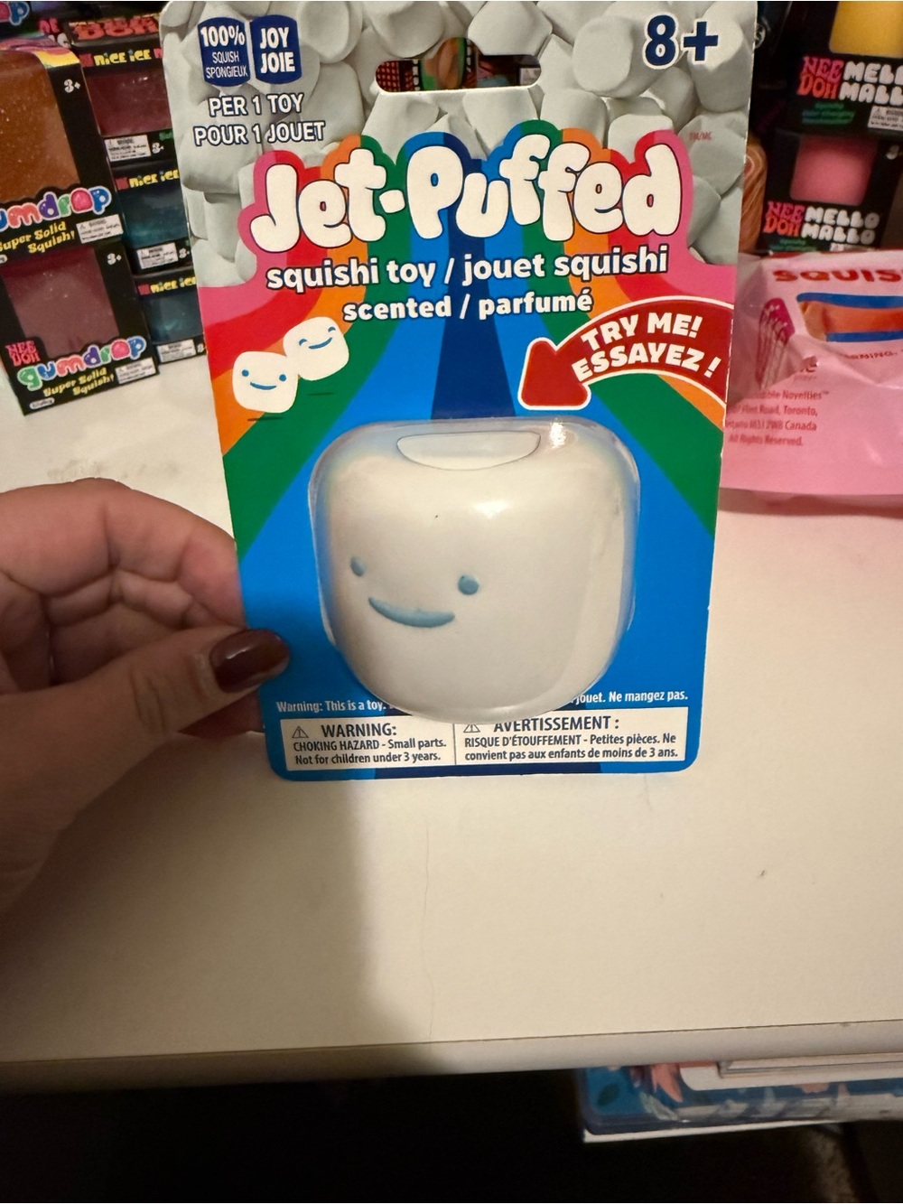 Jet Puff Marshmallow Squishy Toy - Scented
